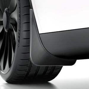 Durable 4PCS Mud Flaps for 2025 Tesla Model Y Fenders, Perforation-Free